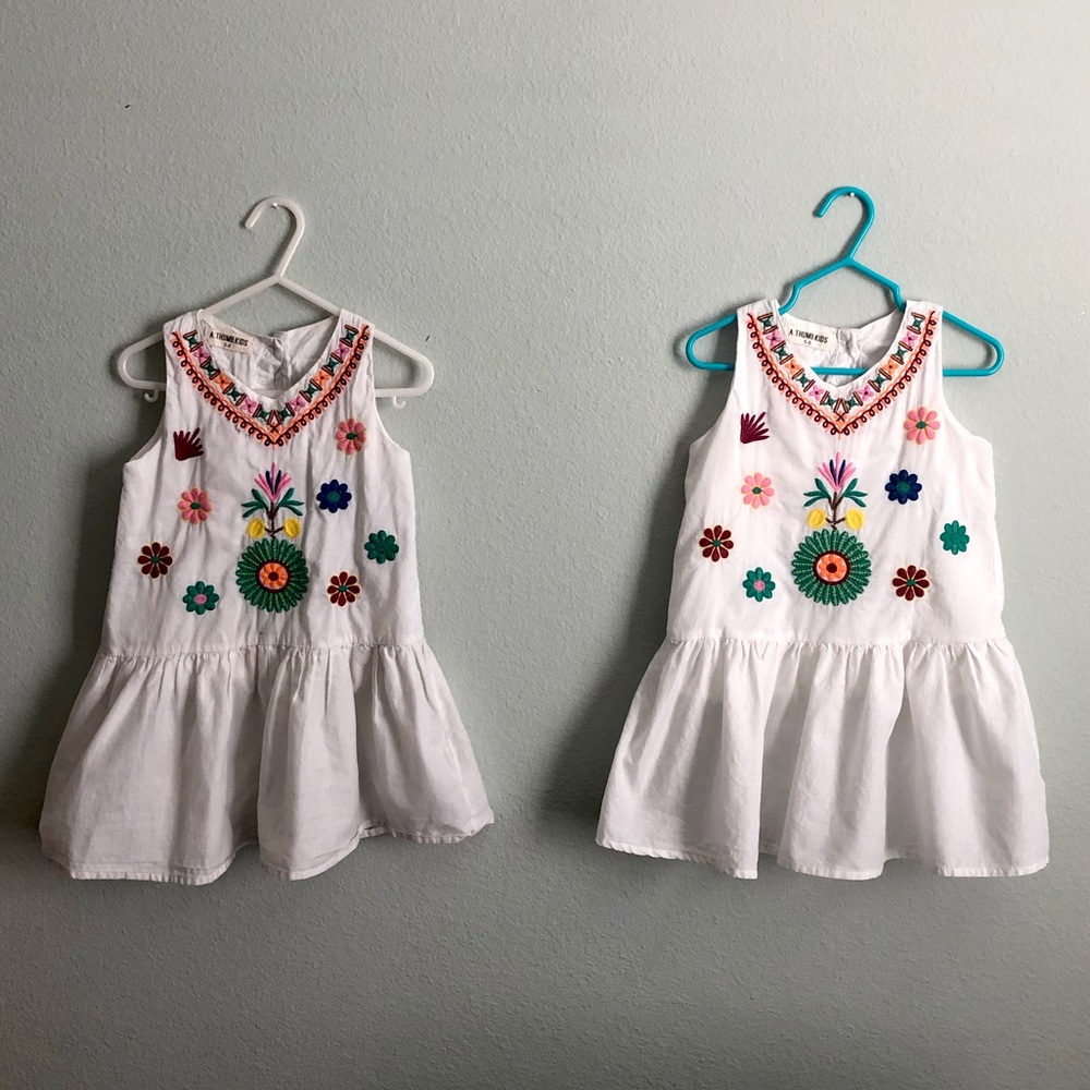 Embroidered top size 5
